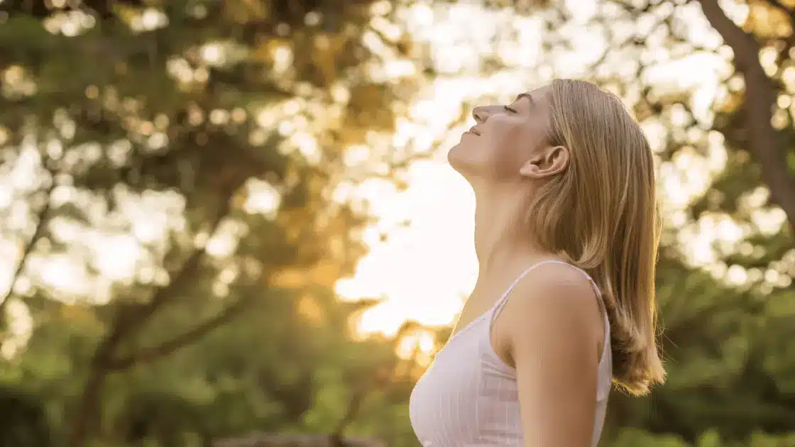 calm person who overcame smoking addiction calm person who overcame smoking addiction